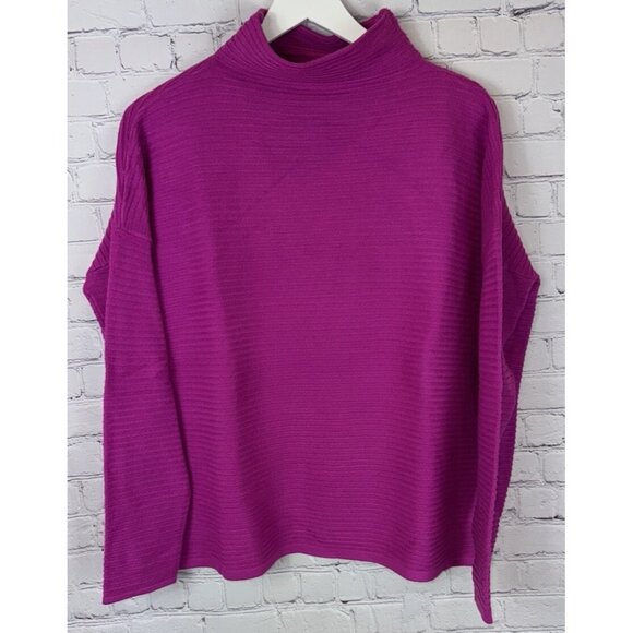 FRENCH CONNECTION Women’s Bright Pink Sweater Size Medium - Picture 1 of 6